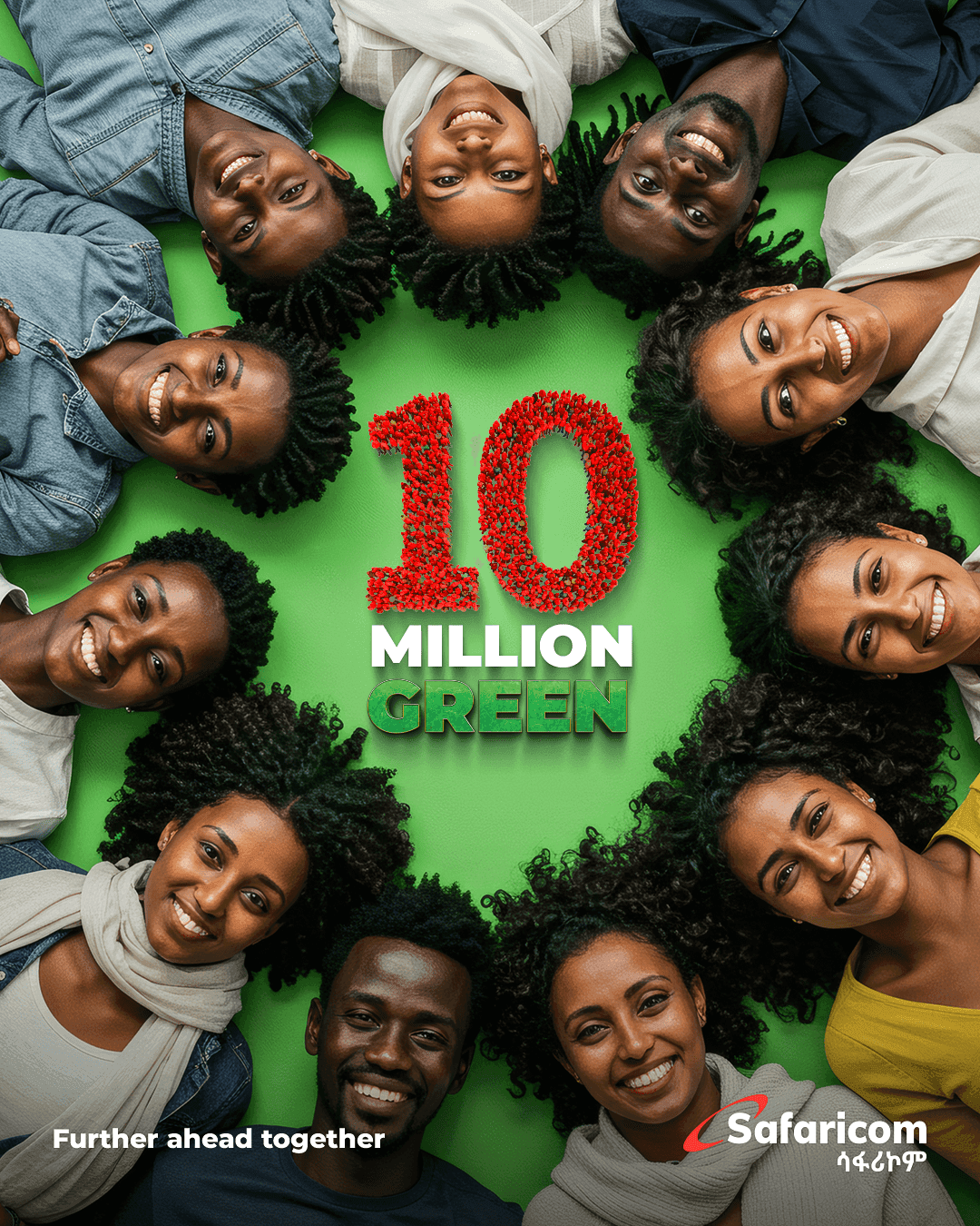 Safaricom Ethiopia #10Million Green